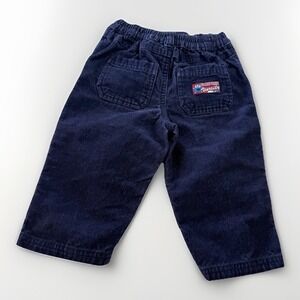 Vintage 90s Sesame Street Cookie Monster Corduroy Pants Navy Blue 18 Months